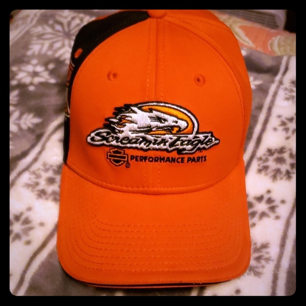 Harley Davidson Screamin Eagle Baseball Hat - Mens